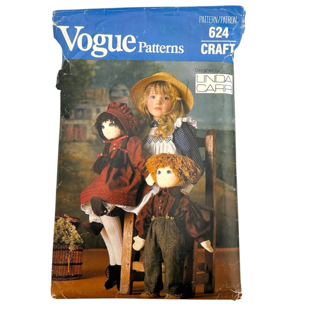 🪡 Vogue Craft - Dolls And Clothes Sewing Pattern 624